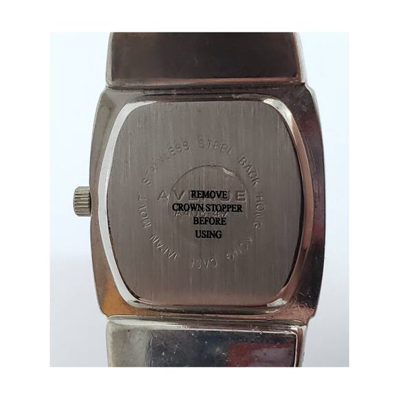 Avenue women\'s watch. Square face with ornate bevel edge. A408-49 main image 7